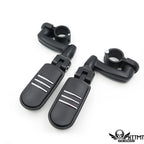 Streamliner Footpegs Footrest Mount Kit for Harley (1.25" Highway Engine Guard)