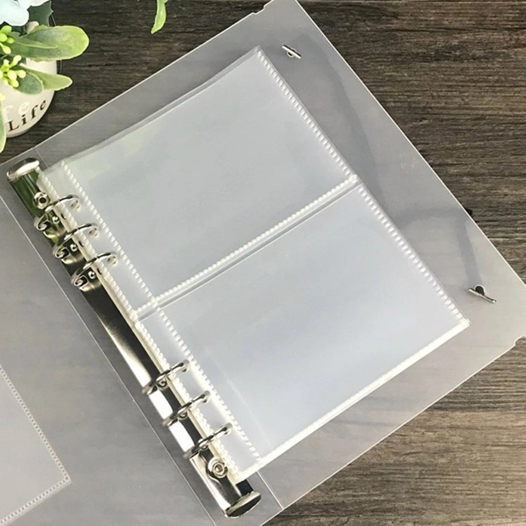 10pcs Standard A5 Binder Sleeves for Photo Album