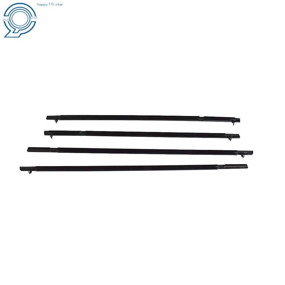 Set of 4 Window Moulding Weatherstrip Seals for Honda Civic (2006–2011)