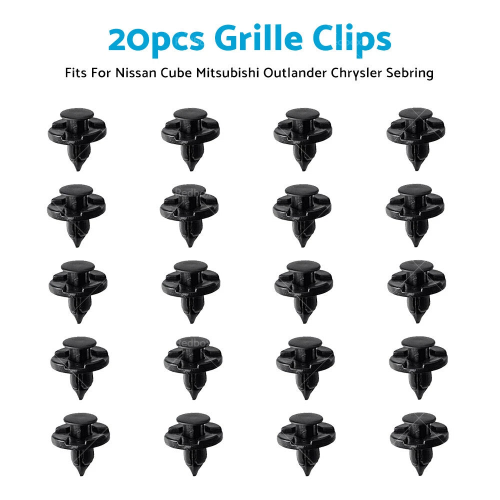 8mm Clips for Nissan Patrol (1997–2022) Inner Guard Liner Grille Retainer
