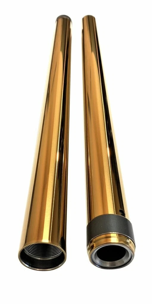 Pro One Gold Fork Tubes 41mm for Harley-Davidson Touring & Softail