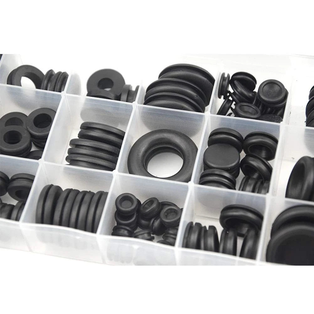 Rubber Washer Seal Assortment Set of 125 Pcs