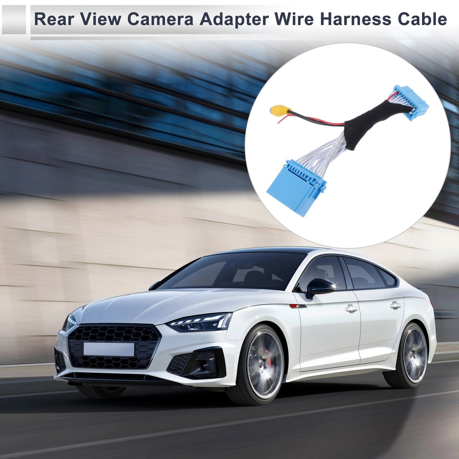 Rear View Camera Adapter Wire Harness Cable for Suzuki SX4 (2007–2014)
