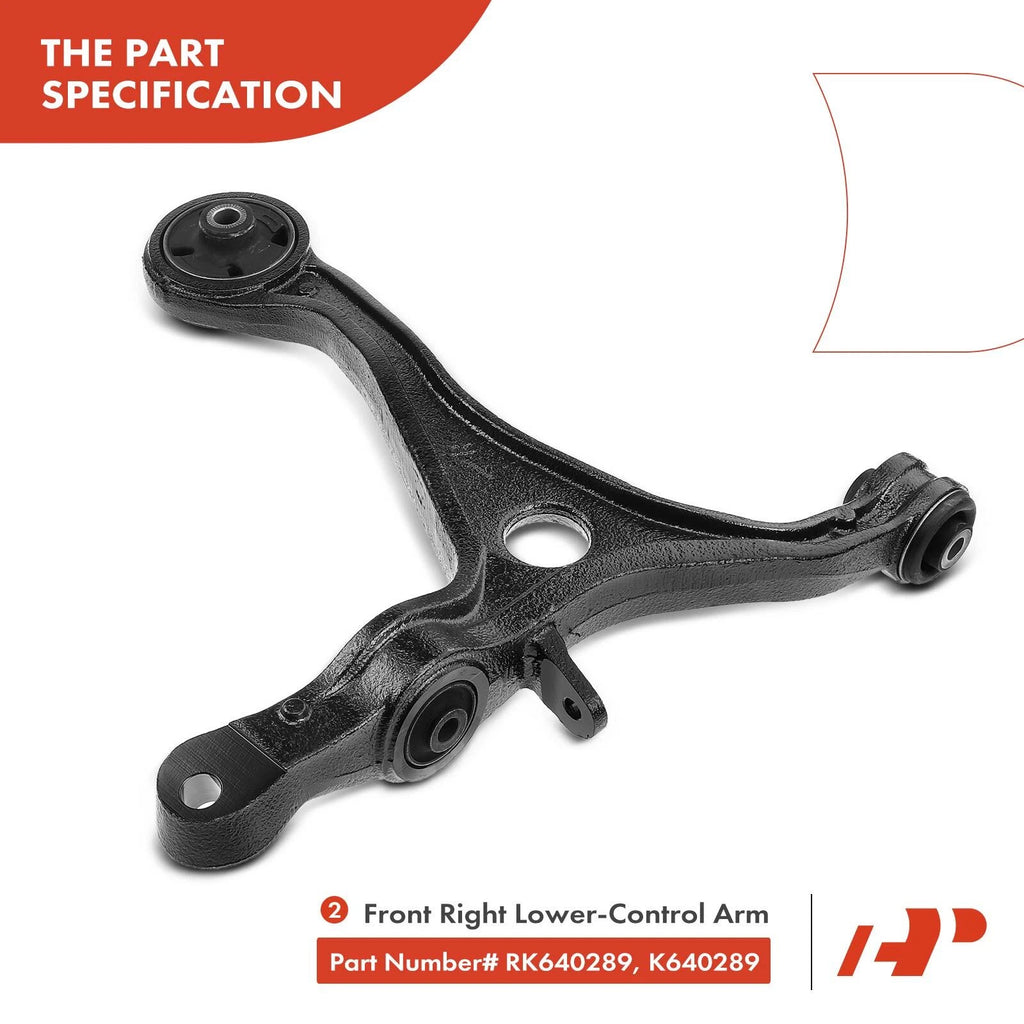 6X Control Arm & Ball Joint for Honda Accord (2003–2007) Acura