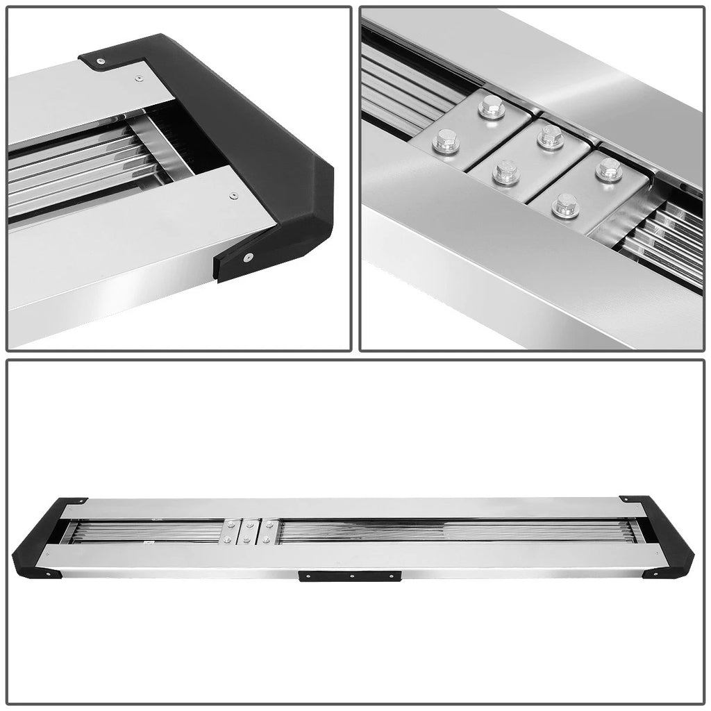 J2 10" SS Side Step Bar Running Board for Silverado Sierra (2007–2019)