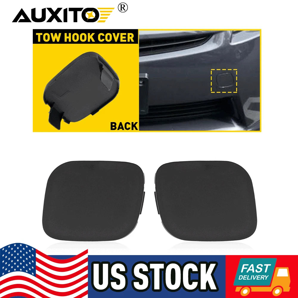 Set of 2 Tow Hook Eye Caps for Toyota Prius (2010–2011)