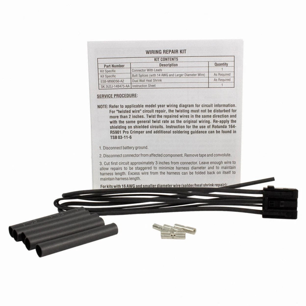 Motorcraft WPT-1450 Seat Recline Motor Connector for Lincoln MKZ Continental (2017–2020)