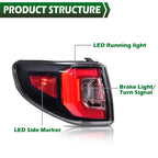 Rear Lamp for GMC Acadia (2013–2017) Left Driver Side Tail Light