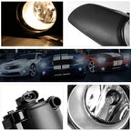 Clear Lens Front Bumper Fog Light Set for Yaris Hatchback (2009–2011)