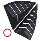 Quarter Window Louvers for Chevy Camaro (2010–2015) ABS Sun Shade Cover