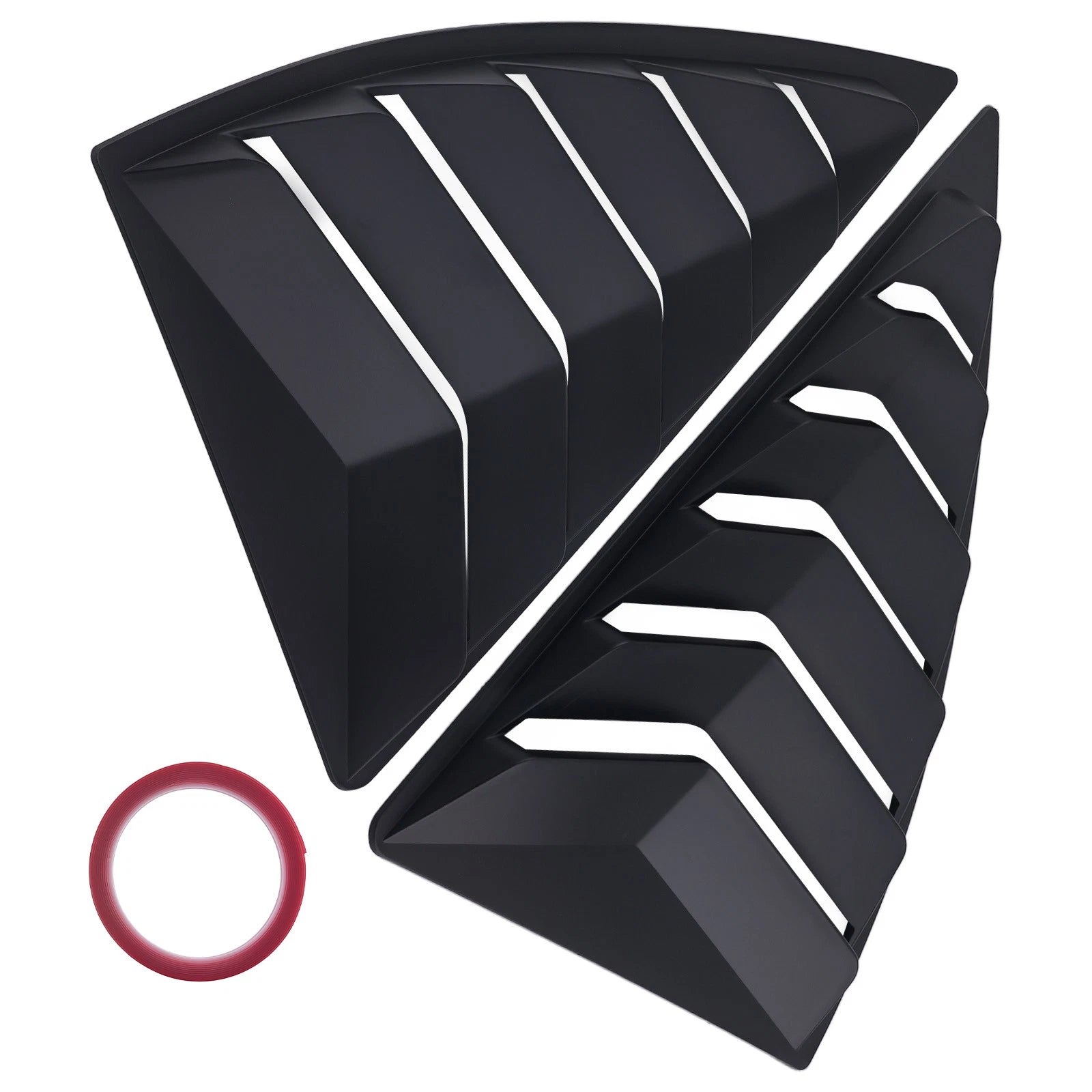 Quarter Window Louvers for Chevy Camaro (2010–2015) ABS Sun Shade Cover