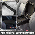 1 Pcs Center Console Armrest Cover for Toyota Camry (2012–2017) Black