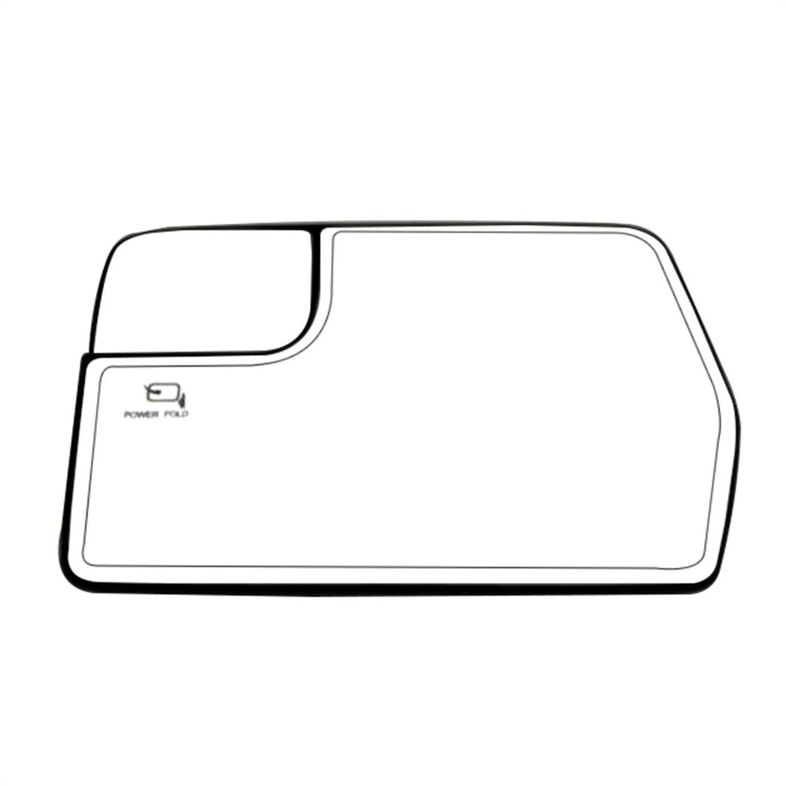 Door Mirror Glass for Ford F150 Pickup (2011–2014)