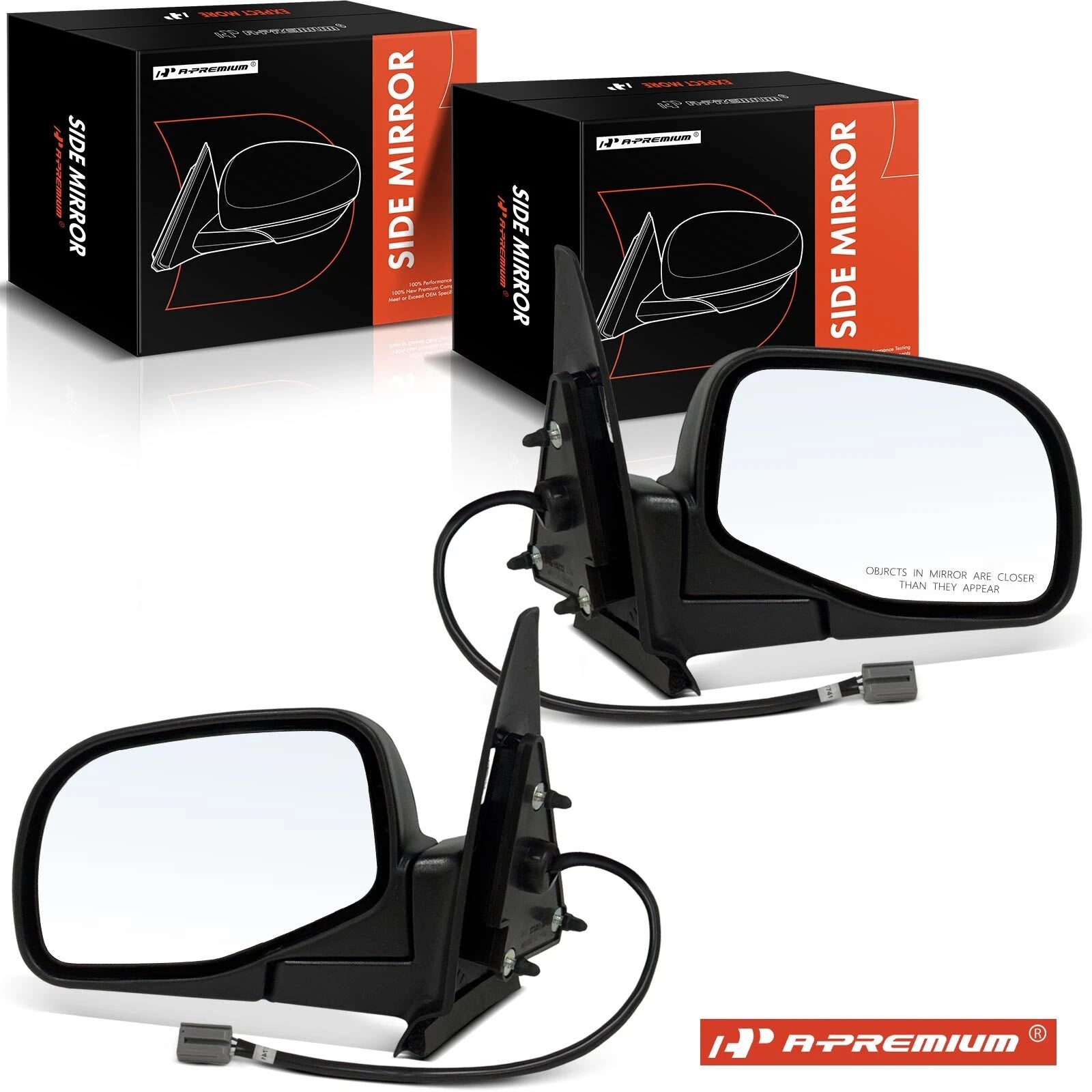 Power Mirrors for Ford Ranger (1993–1995) Mazda B3000 (Manual Folding)