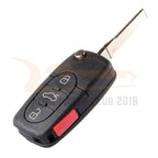Keyless Key Fob Remote Case Shell for Audi A4 (1997–2005)