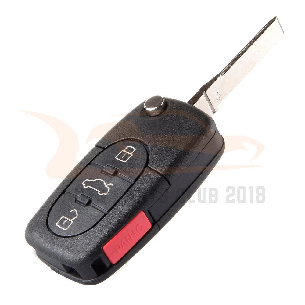 Keyless Key Fob Remote Case Shell for Audi A4 (1997–2005)