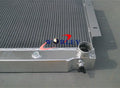 3 Row Aluminum Radiator + Fans for Jeep CJ5 CJ6 CJ7 (1972-1986)