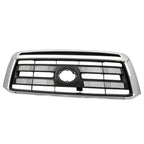 Front Grille Replacement Black Chrome Plastic for 2010–2013 Toyota Tundra