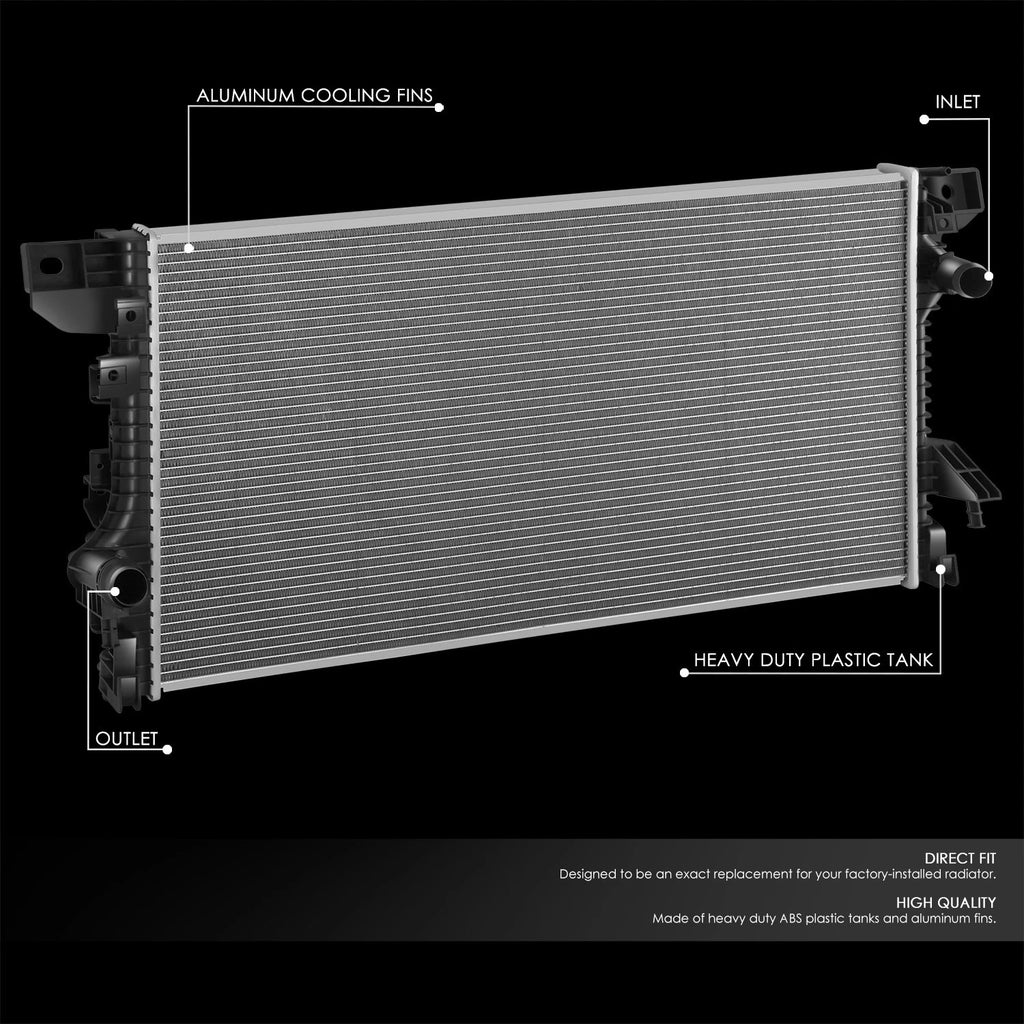 Aluminum Radiator DPI13718 for Ford Expedition F-150 Lincoln Navigator (2017–2021)