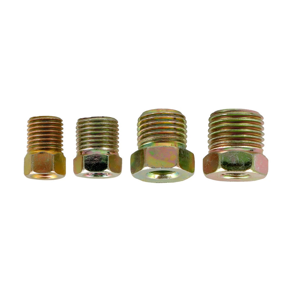 35PC Tube Brake Line Fitting Nuts Kit for Inverted Flares (Universal)