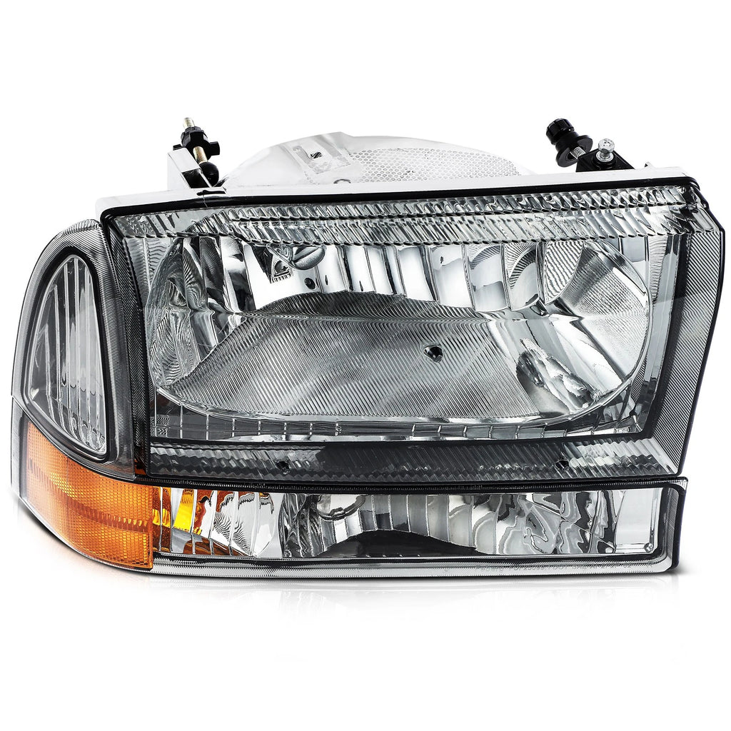 Pair of Headlight Assemblies for Ford Excursion (2000–2004)