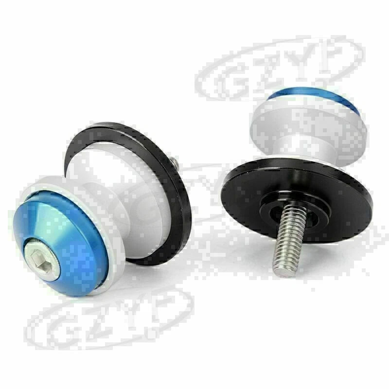 6mm Swingarm Spools Sliders for Yamaha YZF R6 (2003–2015) & R1 (2002–2015)