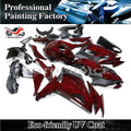 Fairing Kit for Kawasaki Ninja 650 (2020–2025) Red Forged Carbon Fiber
