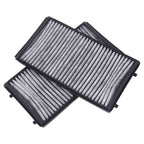 2X Activated Carbon Cabin Air Filter for BMW 745i 745Li 750Li 760Li (2002–2005)