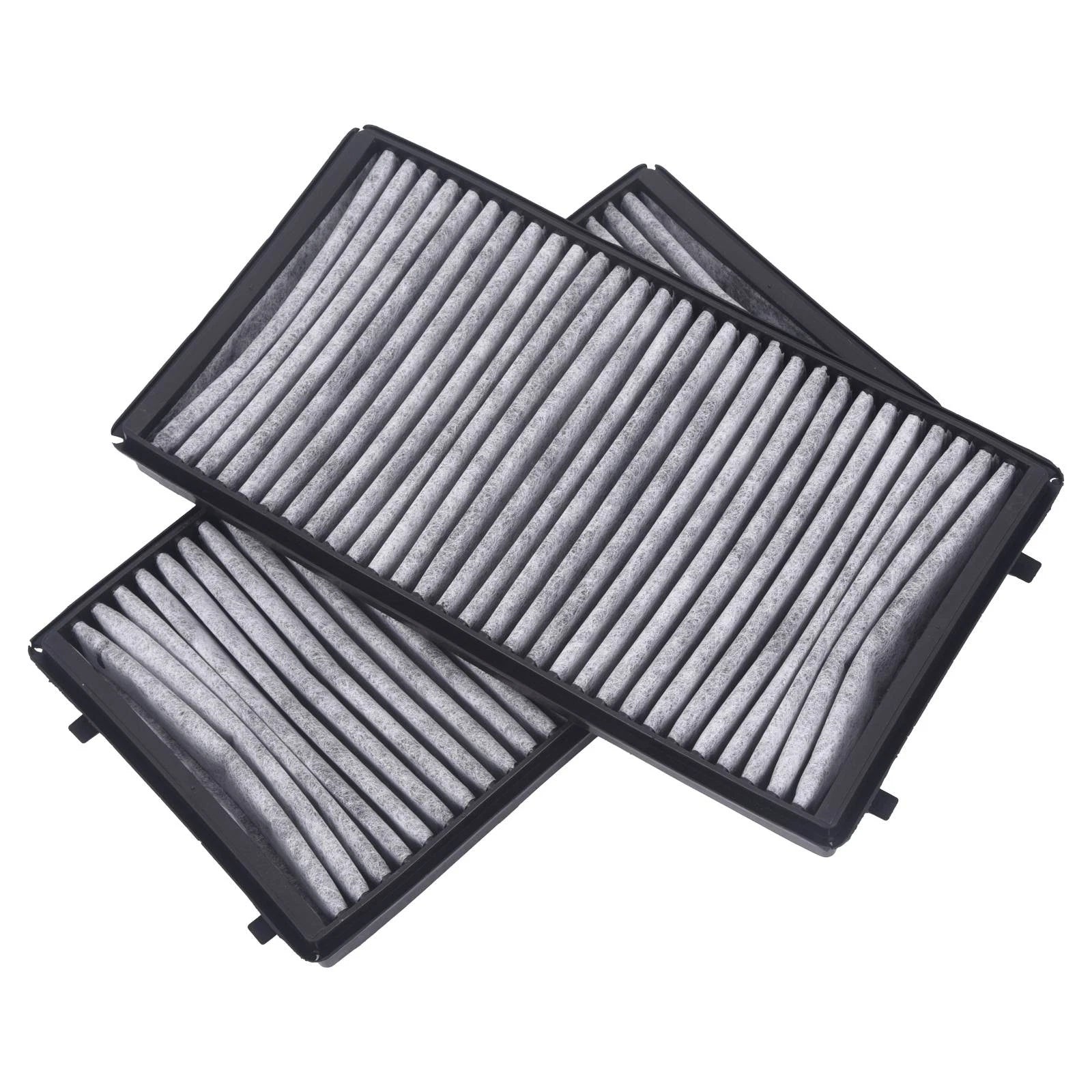 2X Activated Carbon Cabin Air Filter for BMW 745i 745Li 750Li 760Li (2002–2005)