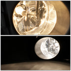 Clear Fog Light Bumper Lamps w/Bezel & Switch for Toyota RAV4 (2019–2020)