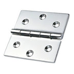 Symmetric Hinge 76x76mm for Yacht (316 Stainless Steel)