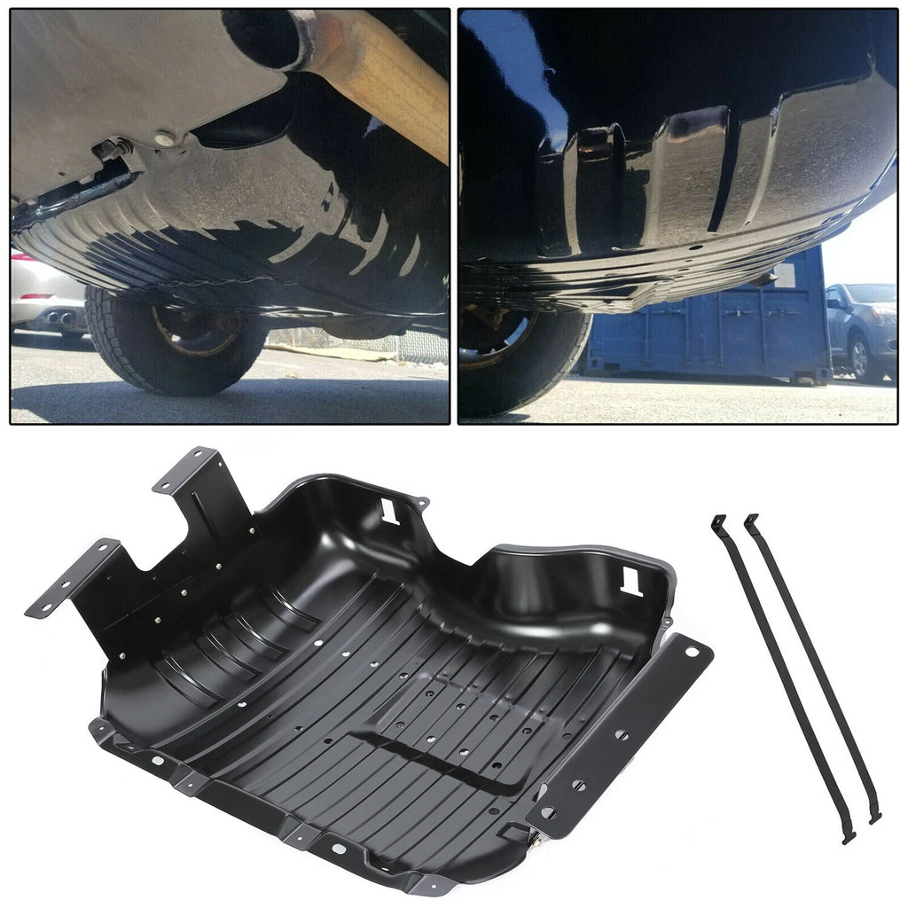 Fuel Tank Skid Plate Cover with Straps for Jeep Grand Cherokee (1999–2004)