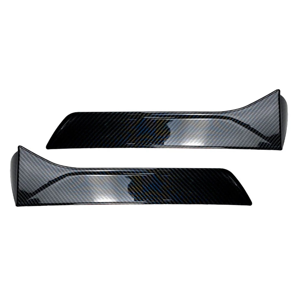 Carbon Fiber Look Rear Window Spoiler Side Wing Cover for SEAT Leon (2013–2019)