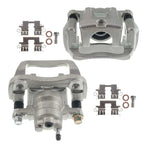 4x Front & Rear Brake Calipers w/ Bracket for Toyota Highlander (2004-2007)