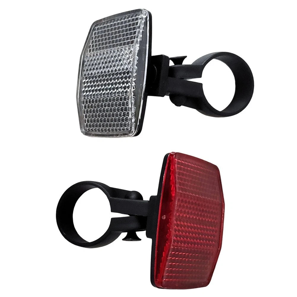 Set of 2 MTB Bicycle Reflectors for 31.8mm Handlebar and Seatpost
