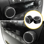 Chrome Rear Radio Volume Control Knob for Buick Cadillac Chevy Tahoe GMC