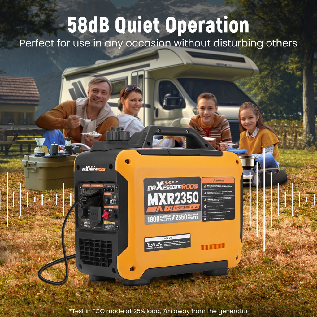 2350W Portable Gas Inverter Generator for Travel Outdoor (Parallel Ready)