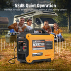 2350W Portable Gas Inverter Generator for Travel Outdoor (Parallel Ready)