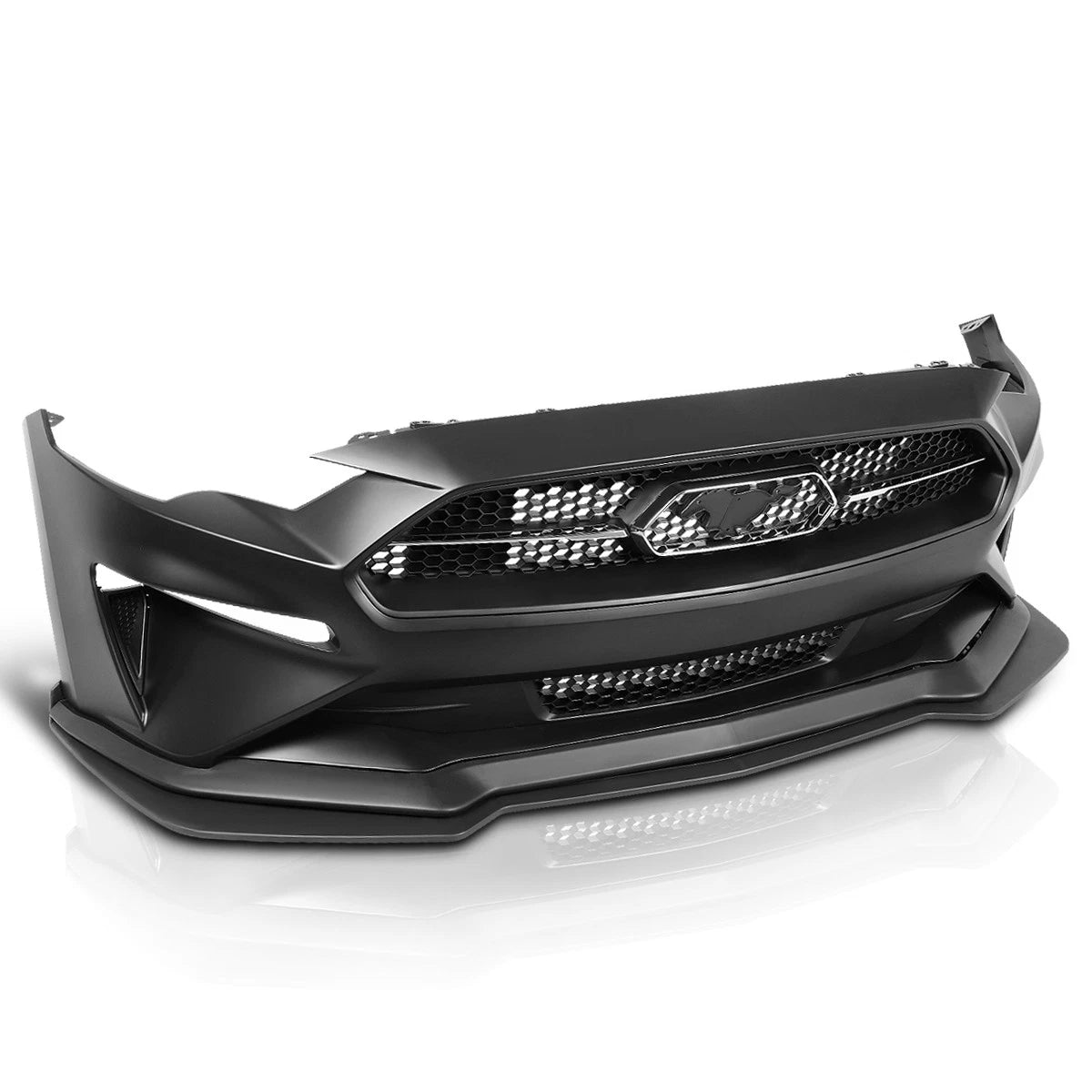 Front Bumper Face Bar for Chevy Silverado 1500 (2007–2013) Black