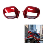 Red Rear View Mirror Covers for Honda Goldwing GL1800 (2001–2017)