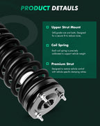Front Struts Shocks w/ Coil Spring Assembly for Mazda 6 (2003–2008)