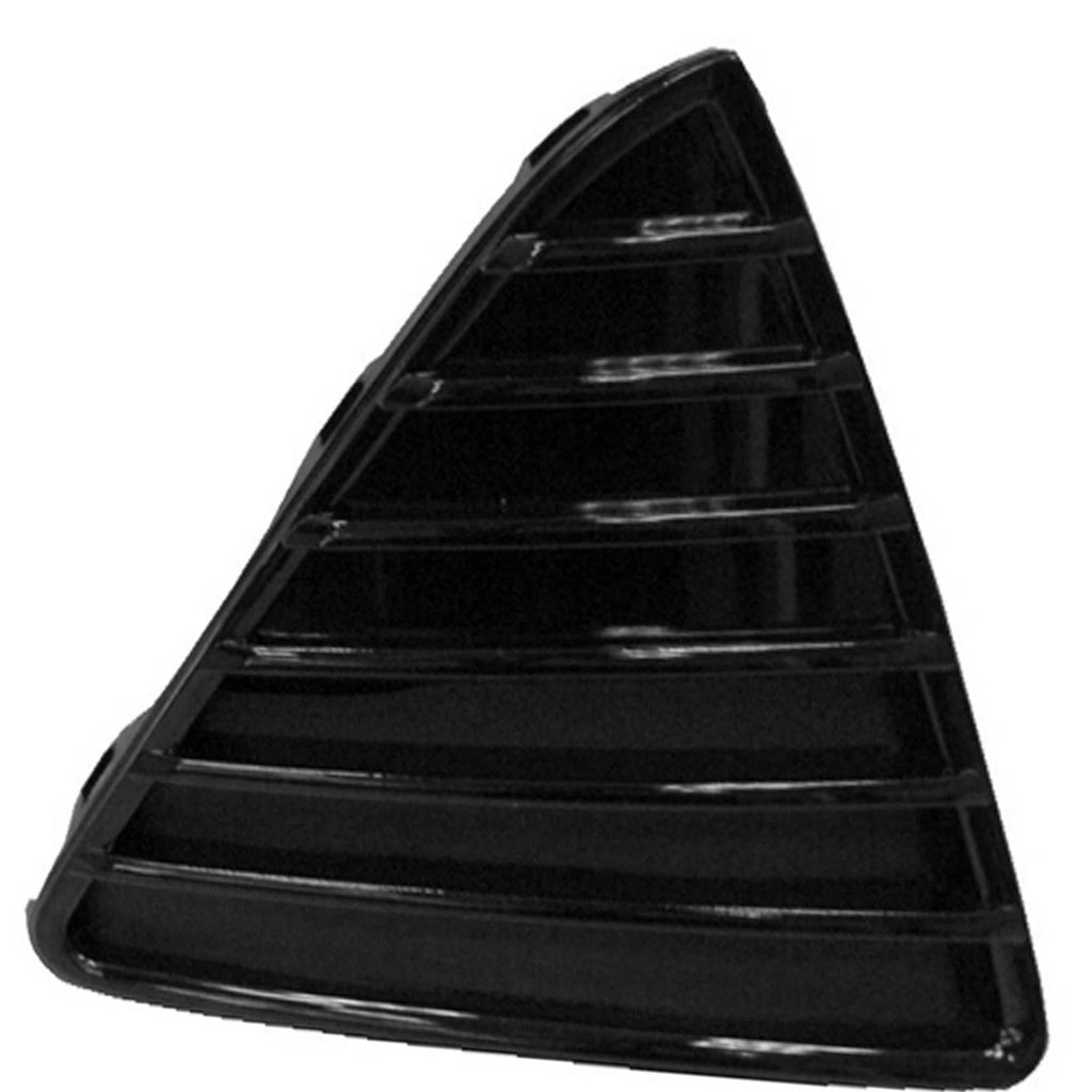 Replacement Passenger Side Front Outer Bumper Grille for Black Gloss Toyota