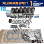 Engine Rebuild Kit for Toyota 2H (1970–1980) - Gaskets, Pistons, Liners, Bearings, Rings