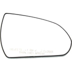 Right Side Mirror Glass for Hyundai Elantra (2017–2020) with Backing Plate
