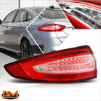 Universal Oval Side View Handle Bar-end Mirror for Naked Bike Cruiser