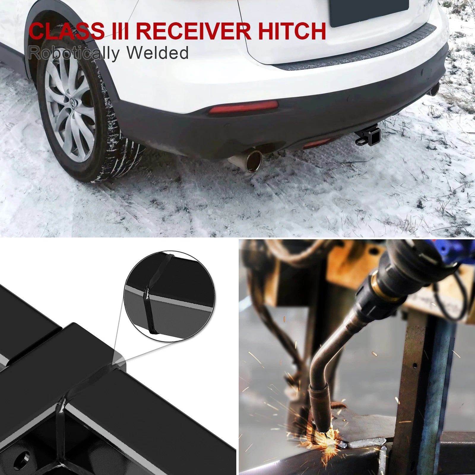 Trailer Hitch Receiver for Mazda CX-9 (2007-2015)