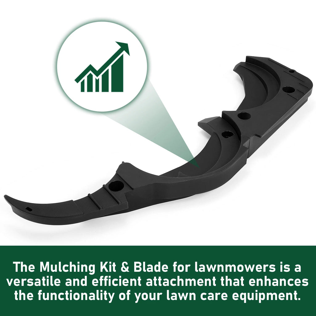 54" Lawn Mower Grass Mulching Kit Attachment w/Blades #BM20827 for John Deere