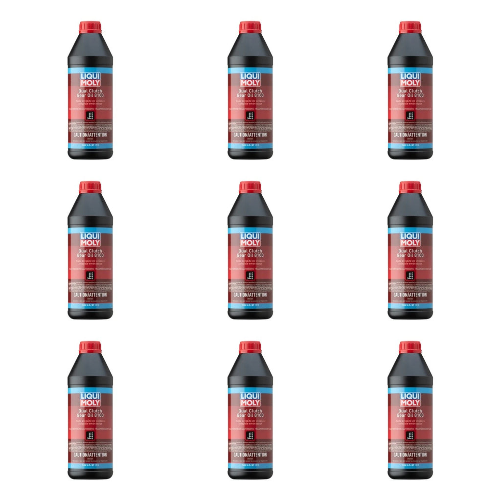 Set of 9 Liqui Moly 8100 Dual Clutch Automatic Transmission Fluid (9L)