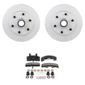 Set of 2 Bosch Quietcast Semi-Met Disc Brake Rotors for C2500 K2500 (1999–2004)