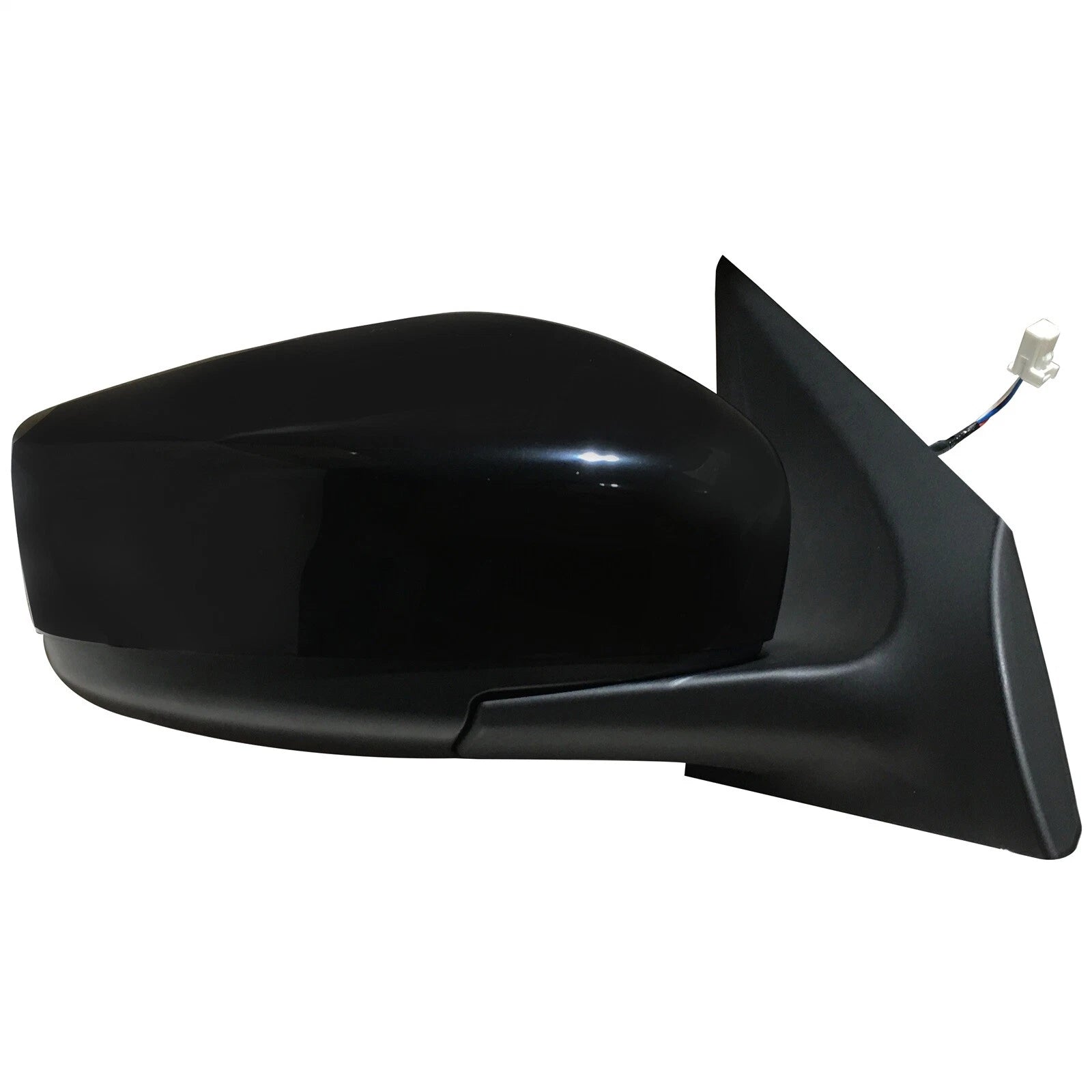 Power Door Mirror Right Side for Nissan Versa (2015–2019) Black Smooth